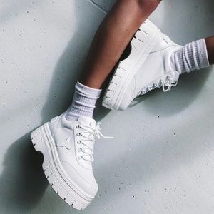 Windsor smith white lux sneakers